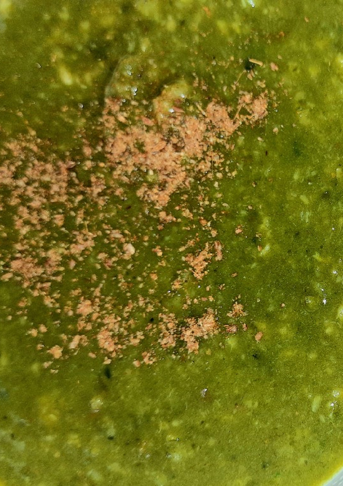 A picture of Spinach & Moong Dal Soup.
