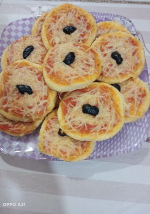 صورة لوصفة ميني بيتزا سريعة وغير مكلفة