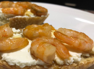 Una foto de Tapas de camarón con miel (Botanas para TV, 4 de 5)