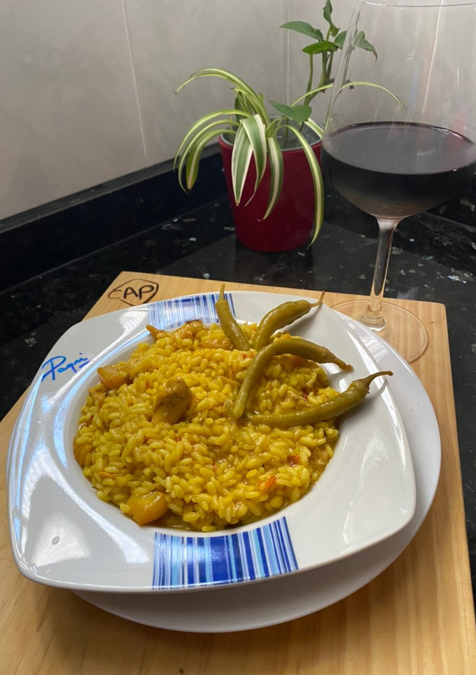 Una foto de Arrocito con poca cosa!👌🏻