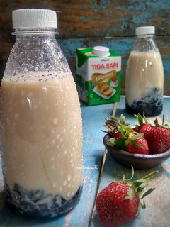 Foto resep Grass jelly Milk tea ala chatime