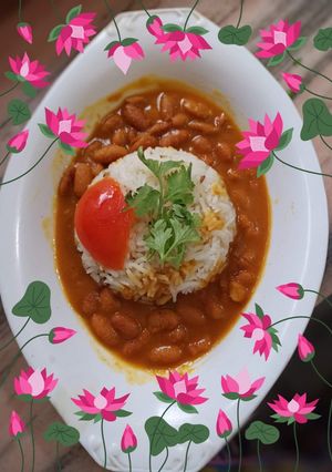A picture of Punjabiyan di shaan - rajma chawal.