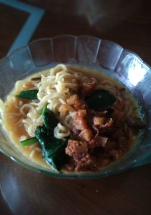 Foto resep Ramen a.k.a Indomie kuah curry