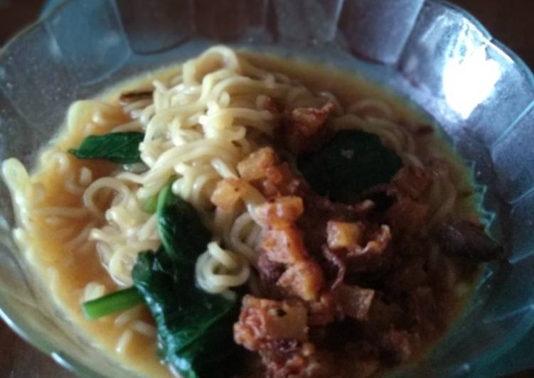 Ramen a.k.a Indomie kuah curry
