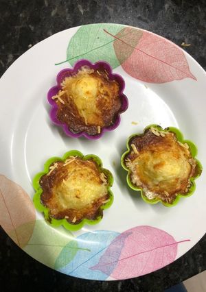 Foto de Bolinho de banana com coco