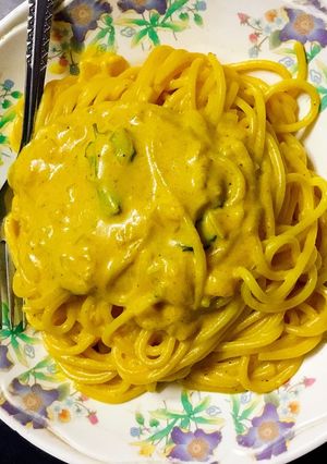Hình của món Pasta curry.