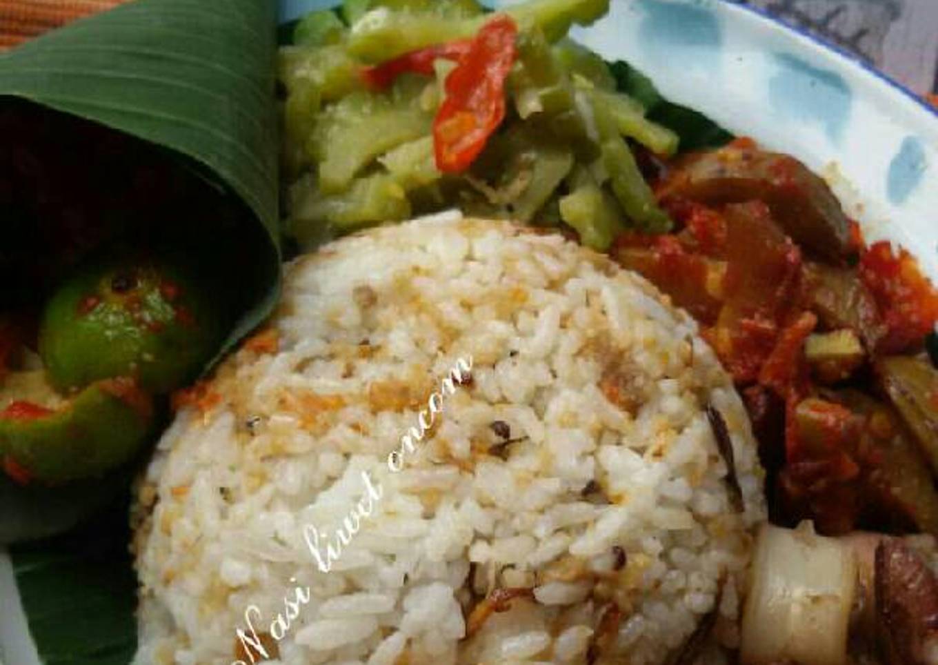 nasi yang sangat enak