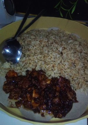 Foto resep NASGOR SEAWEED SEAFOOD MENTEGA dengan TELUR ORAK ARIK KECAP