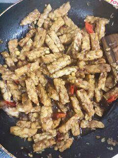 Foto resep Orek tempe saus tiram