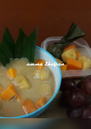 Foto resep Kolak KPU (Kolang kaling-Pisang-Ubi)