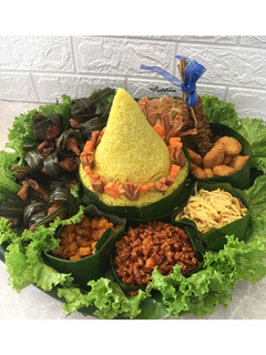 Foto resep 262. Nasi Tumpeng (Nasi Kuning Harum Gurih) #MasakSekeluarga