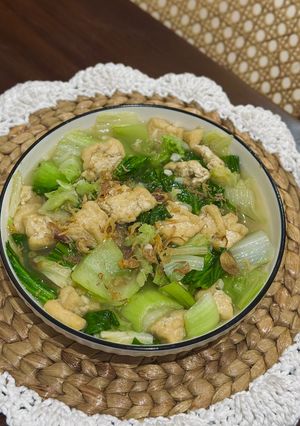Foto resep Ca Pokcoy dan Tahu