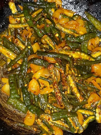 How To Make Kurkuri bhindi which Delicious