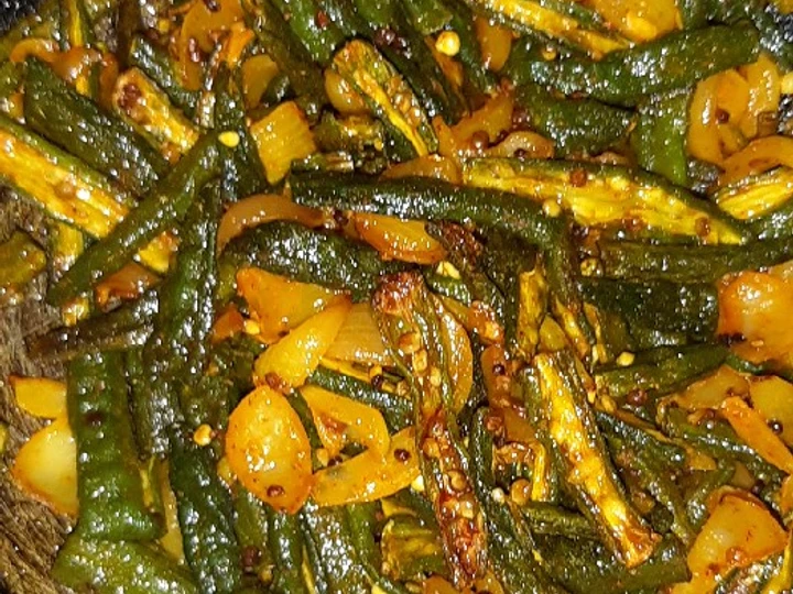 How To Make Kurkuri bhindi which Delicious