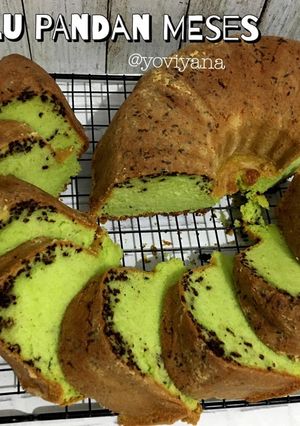 Foto resep Bolu Pandan Meses
