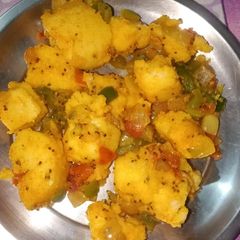 A picture of Vegitable idli.