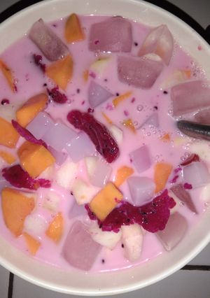 Foto resep Es buah seadanya