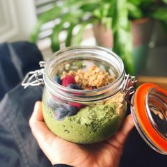 A picture of Key Lime Pie Chia Pudding.