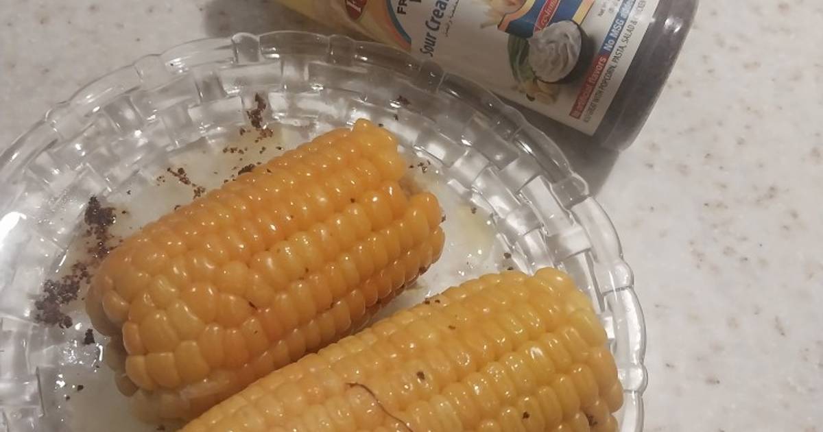 Sour Cream And Onion Corn on the Cob Recipe by Fakhra Rubab Cookpad
