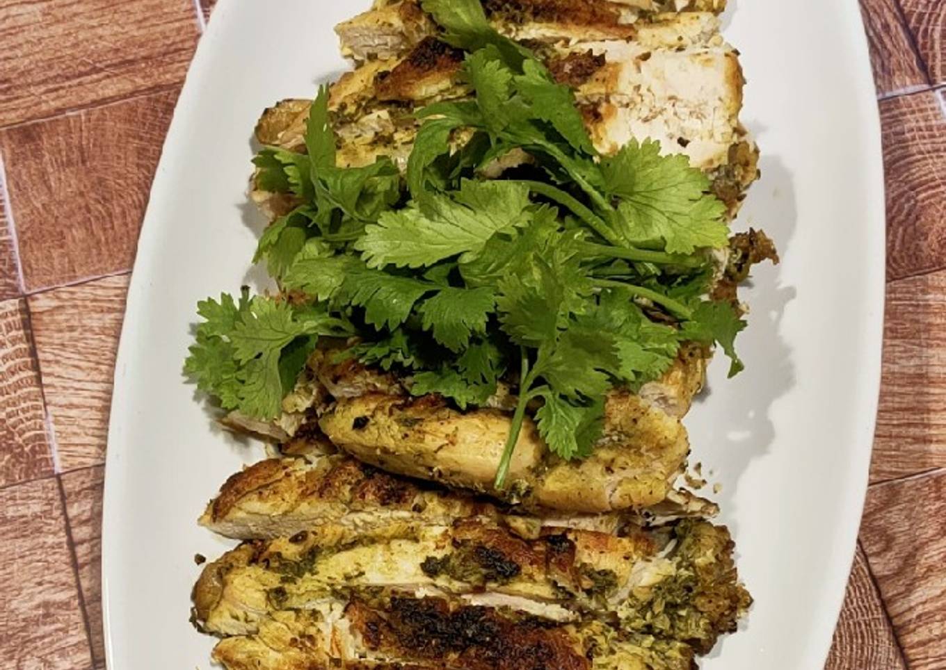 Cilantro Lime Chicken (Ayam Bakar daun ketumbar & jeruk nipis)