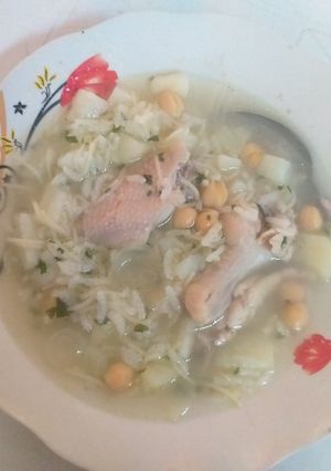 صورة لوصفة شوربة جوانج مع بطاطا وحمص