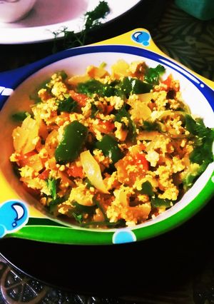 A picture of Paneer Keema Masala.