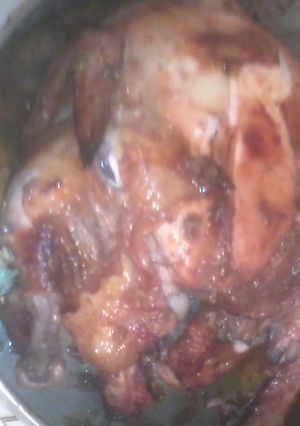 Una foto de Pollo al horno
