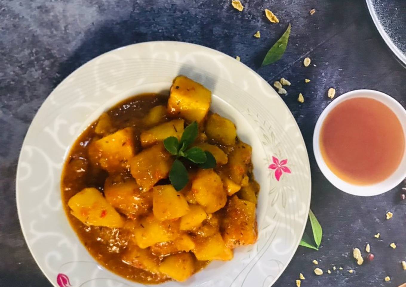 Paten Dankalin Hausa/ Sweet potato porridge