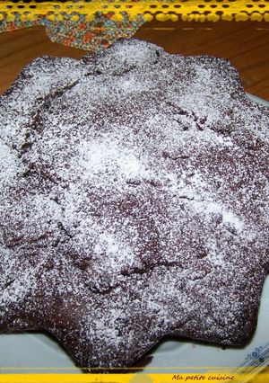 Une photo de Moelleux au cacao et aux pommes