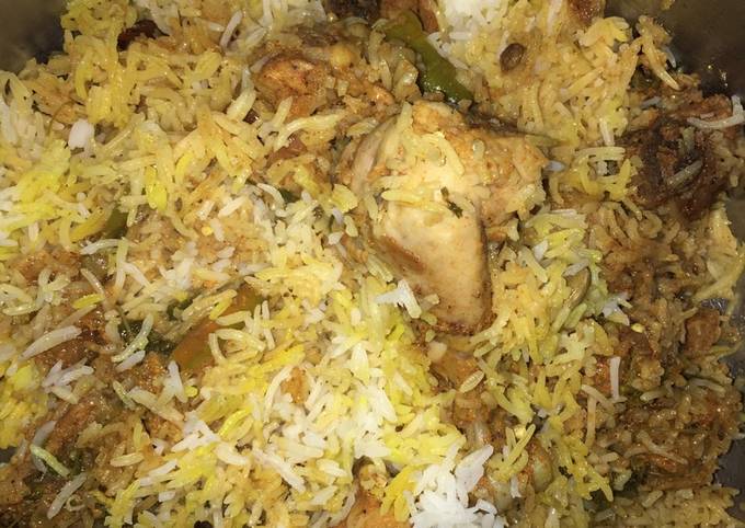 Chicken biryani