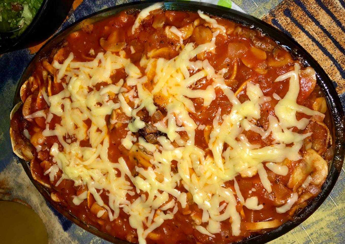 Albóndigas con Papas en Salsa de Champiñones