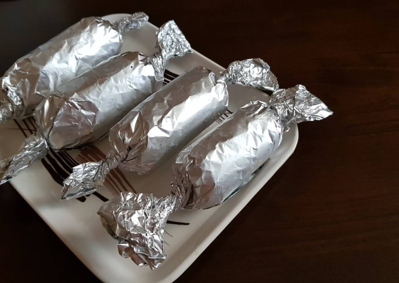 Steamed chicken kebab
