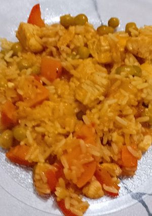 Una foto de Arroz con Pollo 🍗