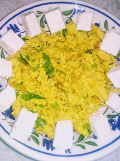 A picture of Paneer bhuji.