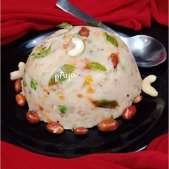 Vegetable Rava Upma A picture of Vegetable Rava Upma.