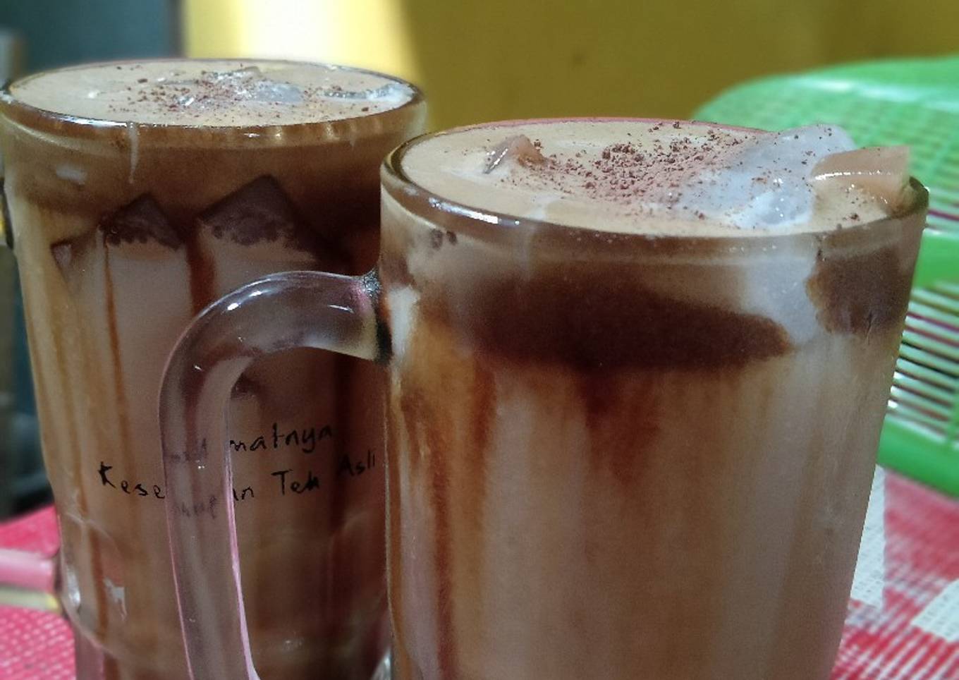 Dalgona coffee with jelly by : Firra Lp