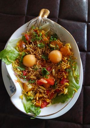 A picture of Melon bhel.