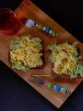 Scrambled Eggs on Toast