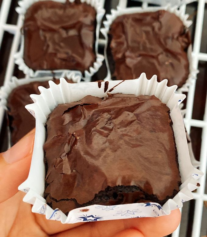 รูปของ บราวนี่ หม้ออบลมร้อน ⁉️ ไม่ใช้ chocolate 🍫
