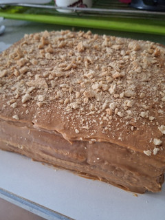 Una foto de Chocotorta