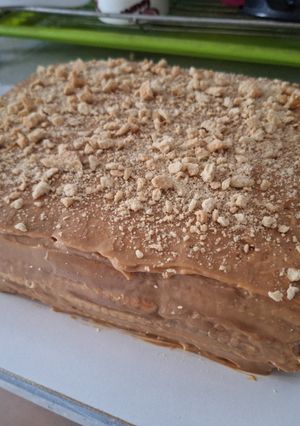 Una foto de Chocotorta