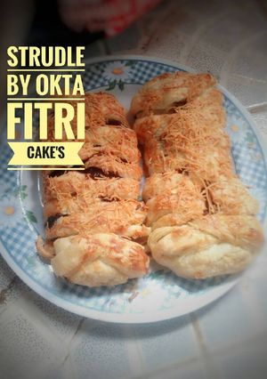 Foto resep Strudle pisang coklat