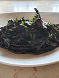Sicilian-Style Spaghetti with Squid Ink