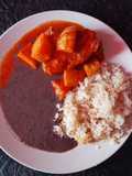 Pollo en achiote 👌😋