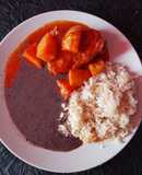 Pollo en achiote 👌😋