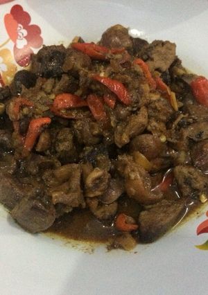 Foto resep Ati ampela pedas manis