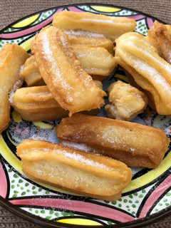 Una foto de Churros caseros