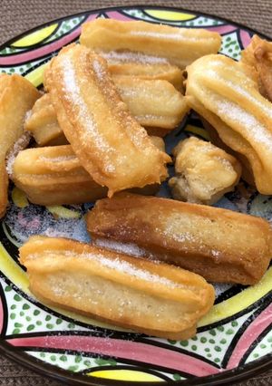 Una foto de Churros caseros