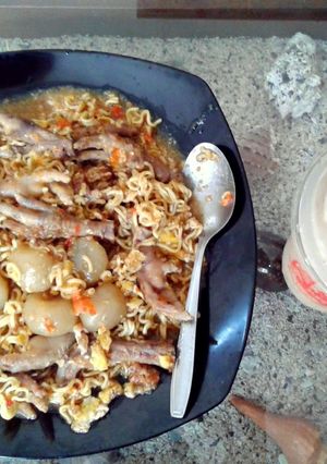 Foto resep Mie seblak ceker