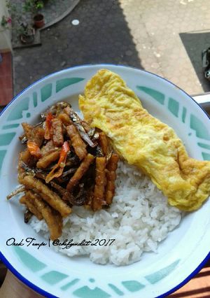Foto resep Orek Tempe vs Teri